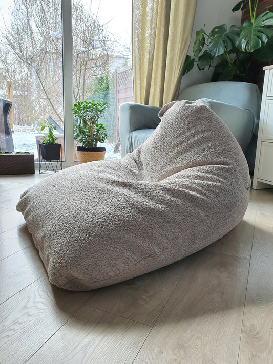 Pouf de Siège Doux Fait à la Main